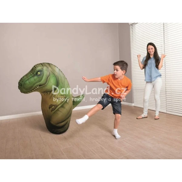 Dětský boxovací pytel dinosaurus 96cm Tyrannosaurus Rex vstávák