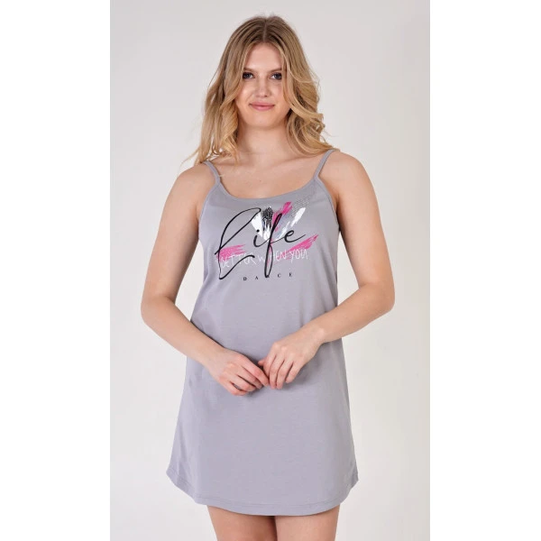 Dámská noční košile na ramínka Life