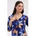 Dámské domácí šaty s tříčtvrtečním rukávem Sára Dámské domácí šaty s tříčtvrtečním rukávem Sára
