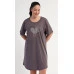 Dámská noční košile s krátkým rukávem Love