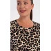 Dámské pyžamo kapri Leopard Dámské pyžamo kapri Leopard