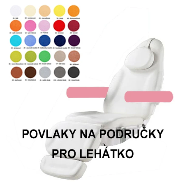 Jersey povlak na područky pro kosmetické lehátko 2ks